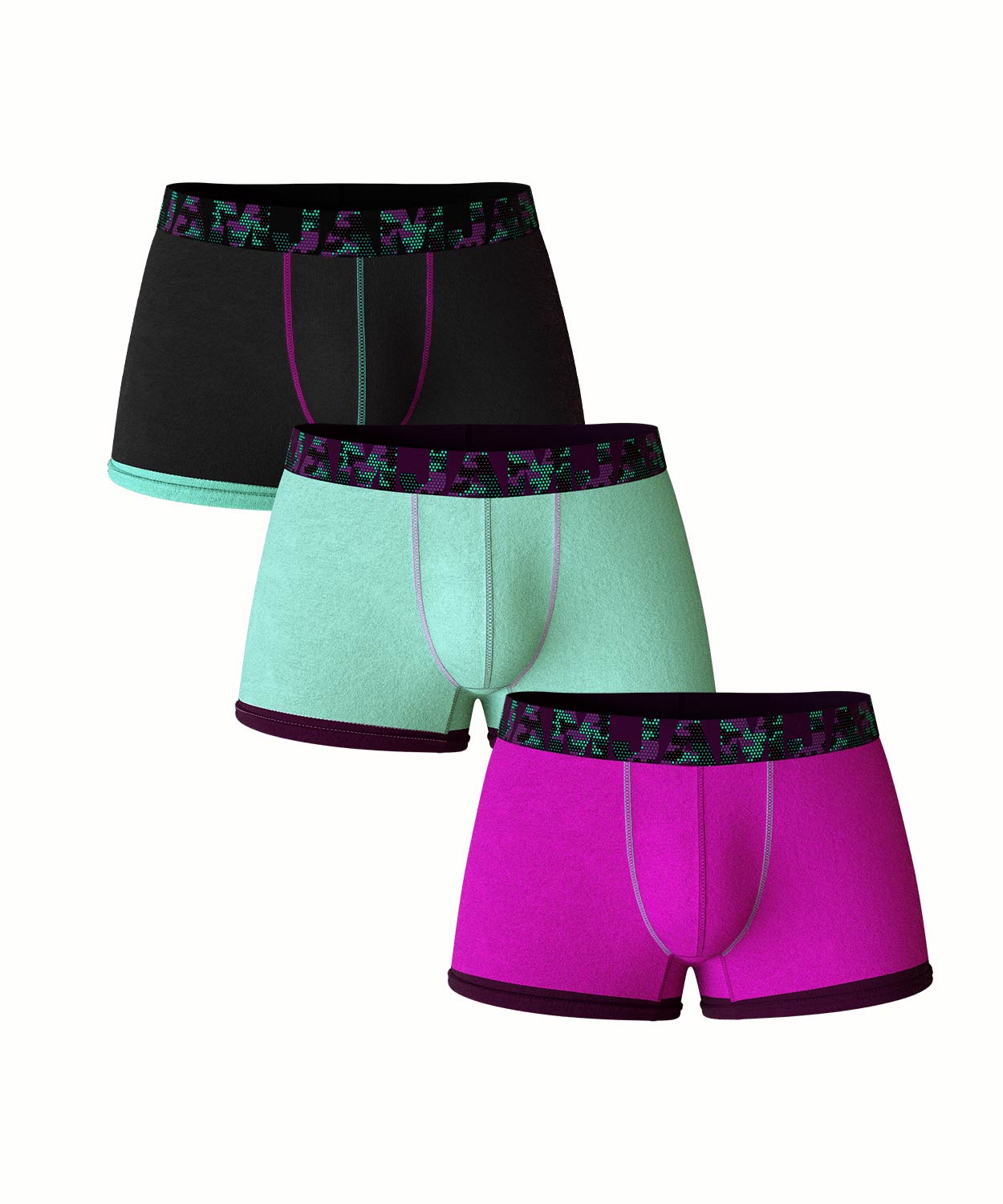 JAM - ARMY - Boxer Trunk 3-Pack