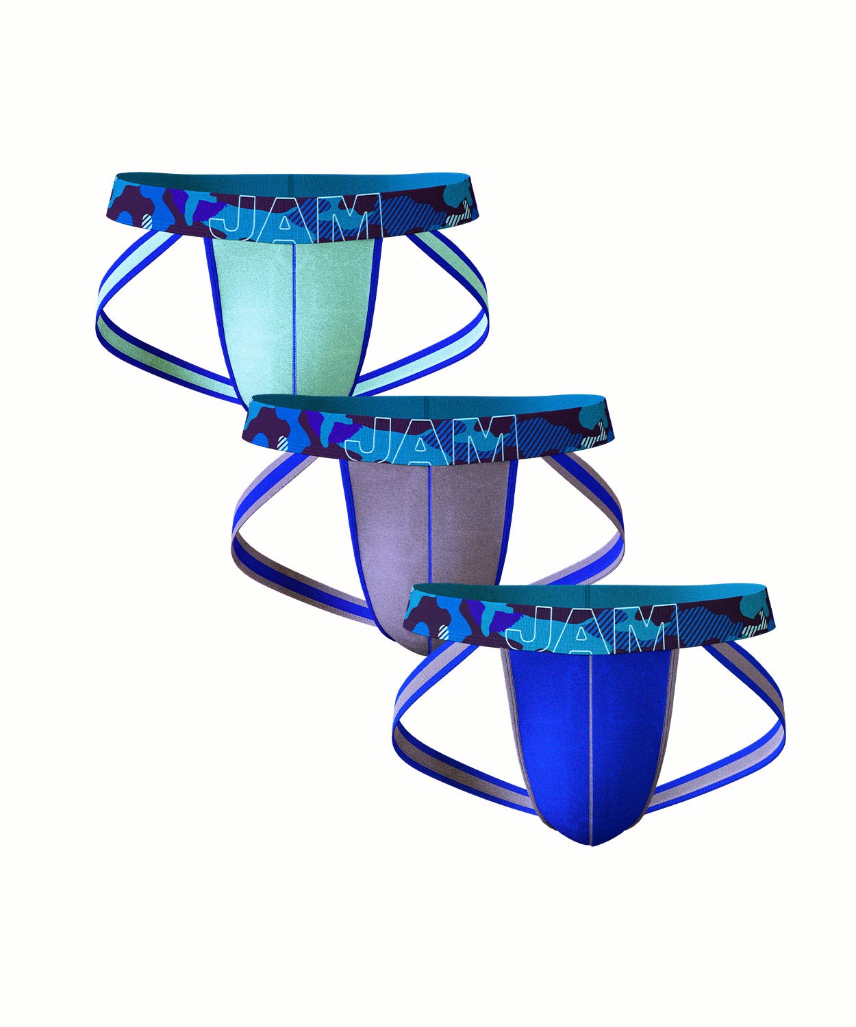 JAM - ARMY - Jockstrap 3-Pack