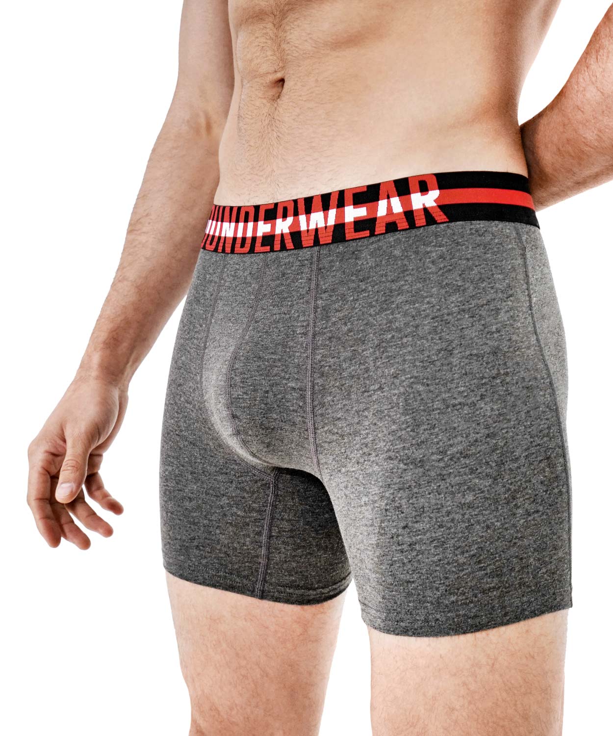 Boxer Brief - Black & Red