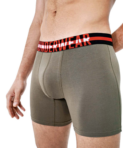 Boxer Brief - Black & Red