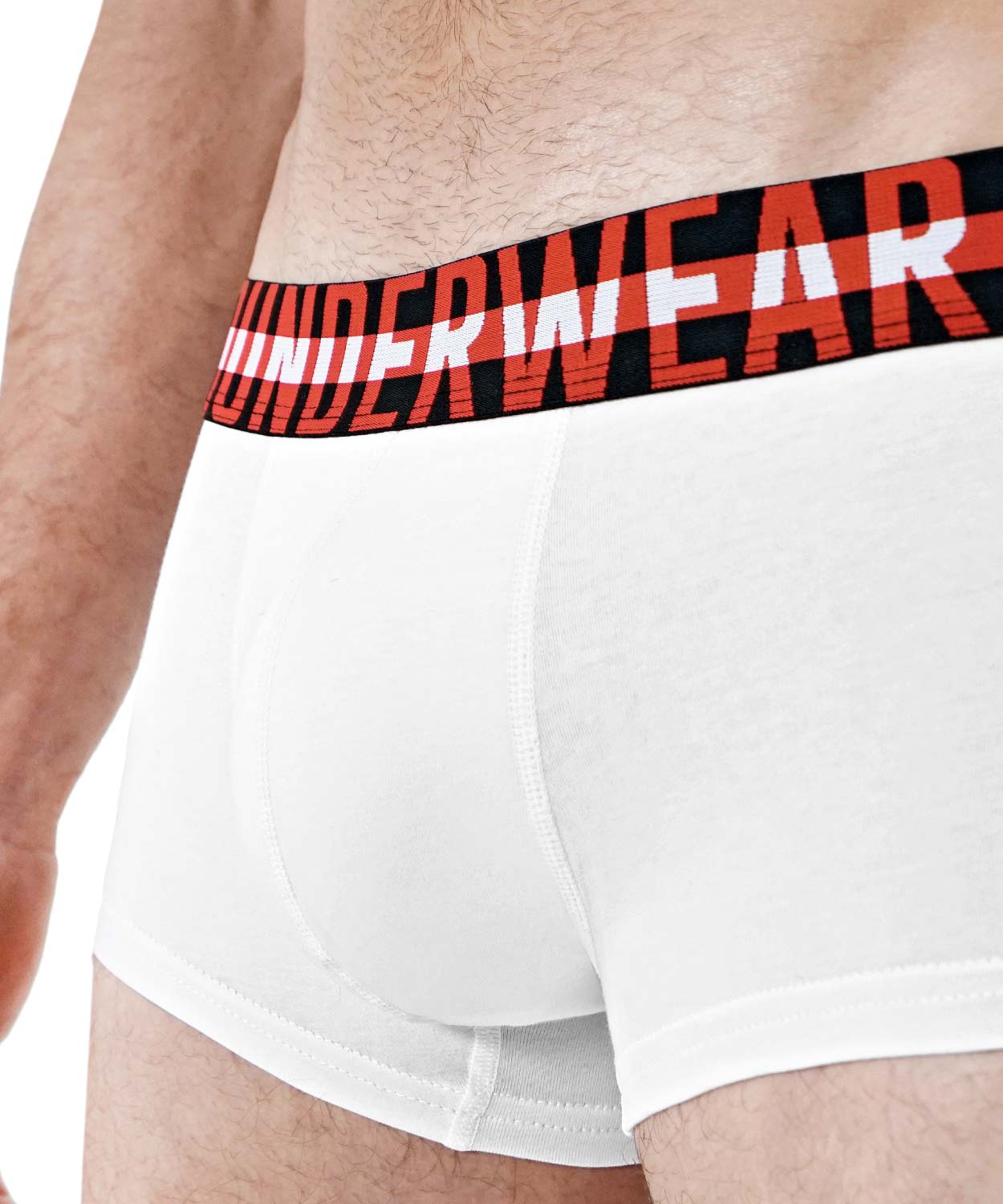 Hipster Trunk - Black & Red