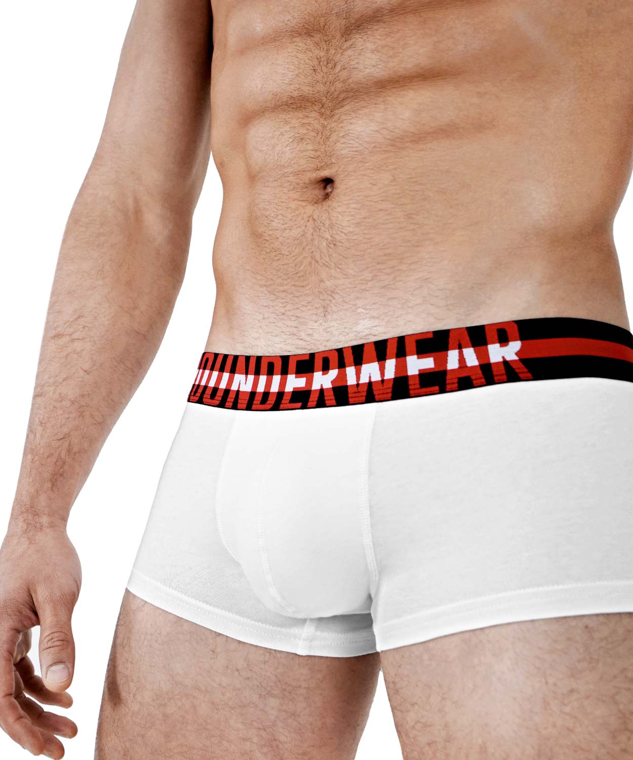 Hipster Trunk - Black & Red