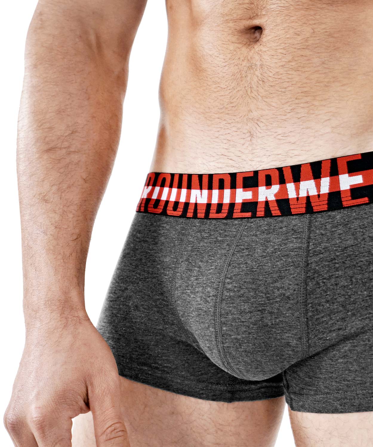 Hipster Trunk - Black & Red