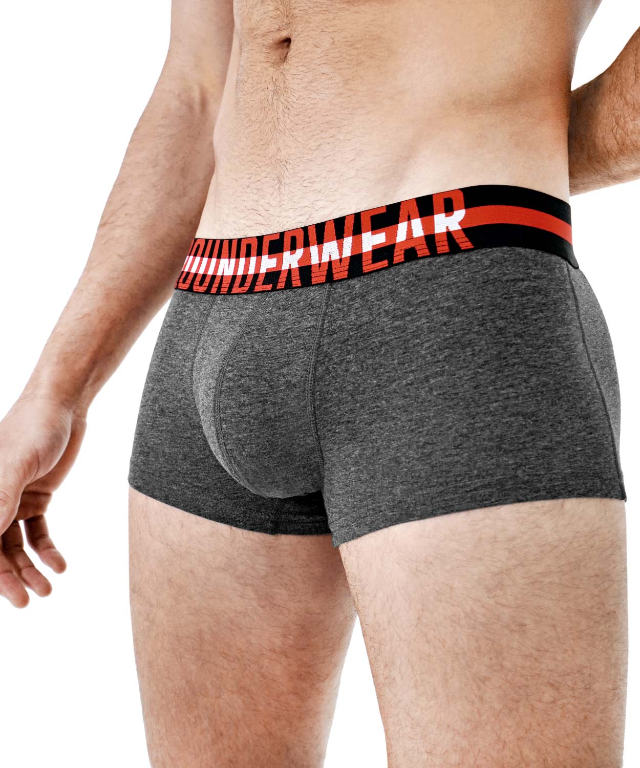 Hipster Trunk - Black & Red