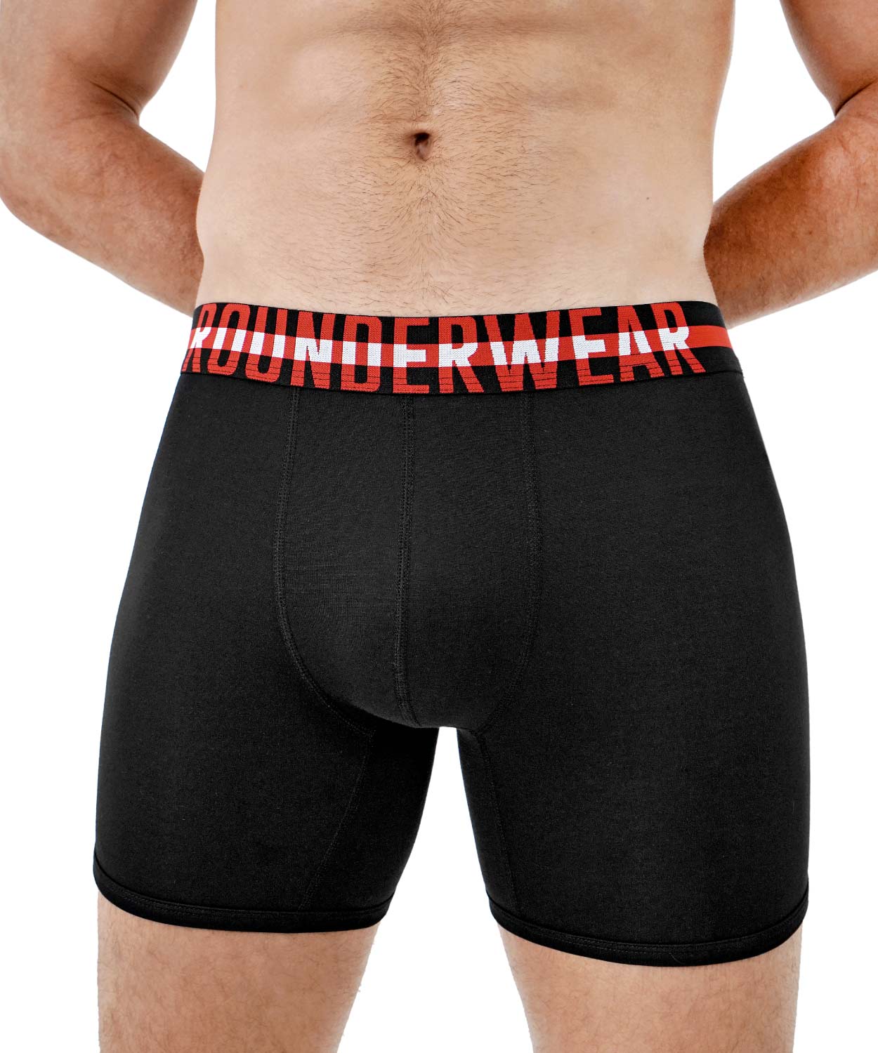 Boxer Brief - Black & Red