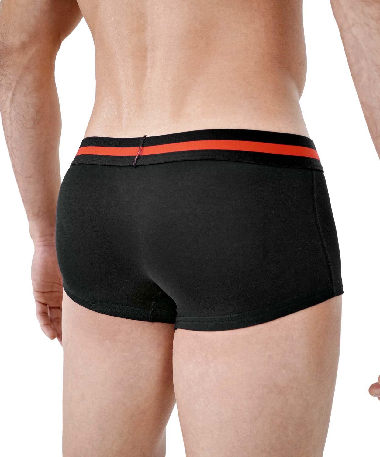 Hipster Trunk - Black & Red
