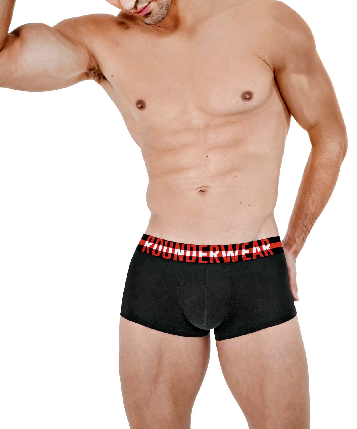 Hipster Trunk - Black & Red