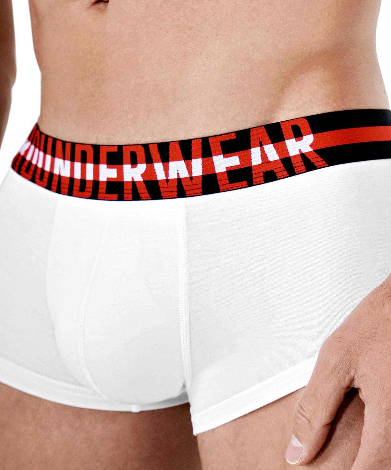 Hipster Trunk - Black & Red