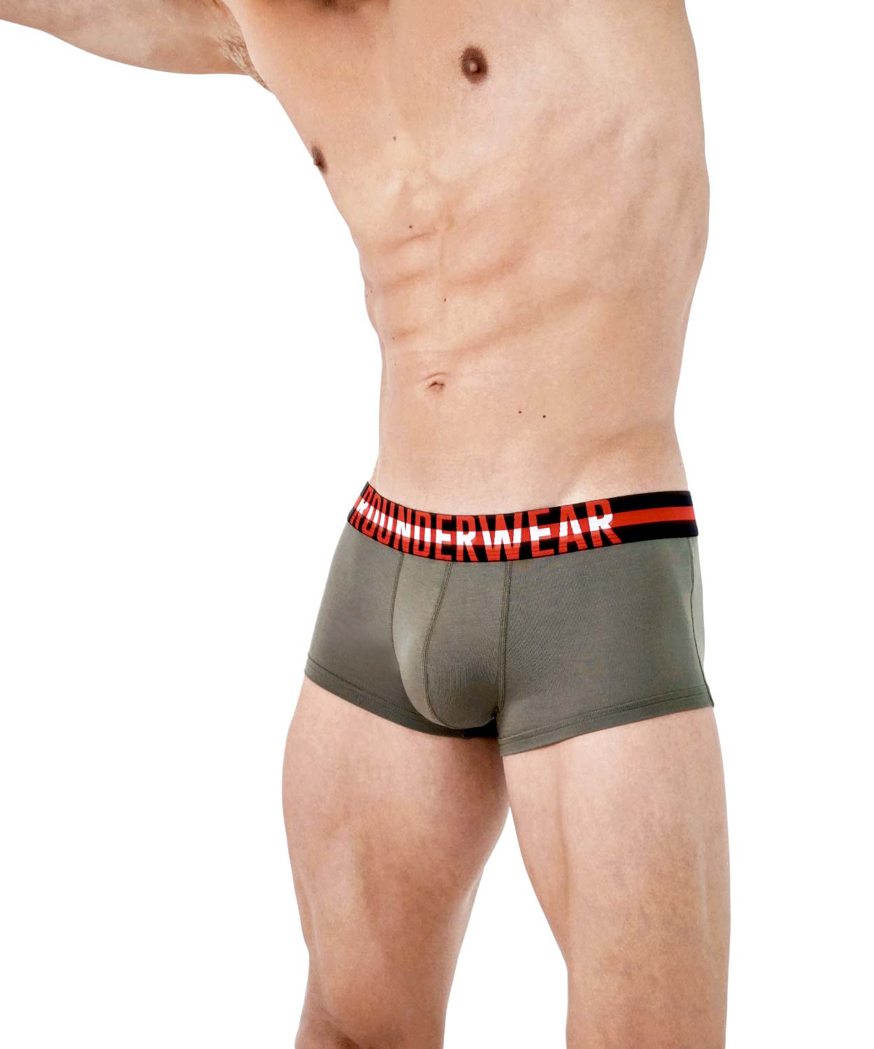Hipster Trunk - Black & Red